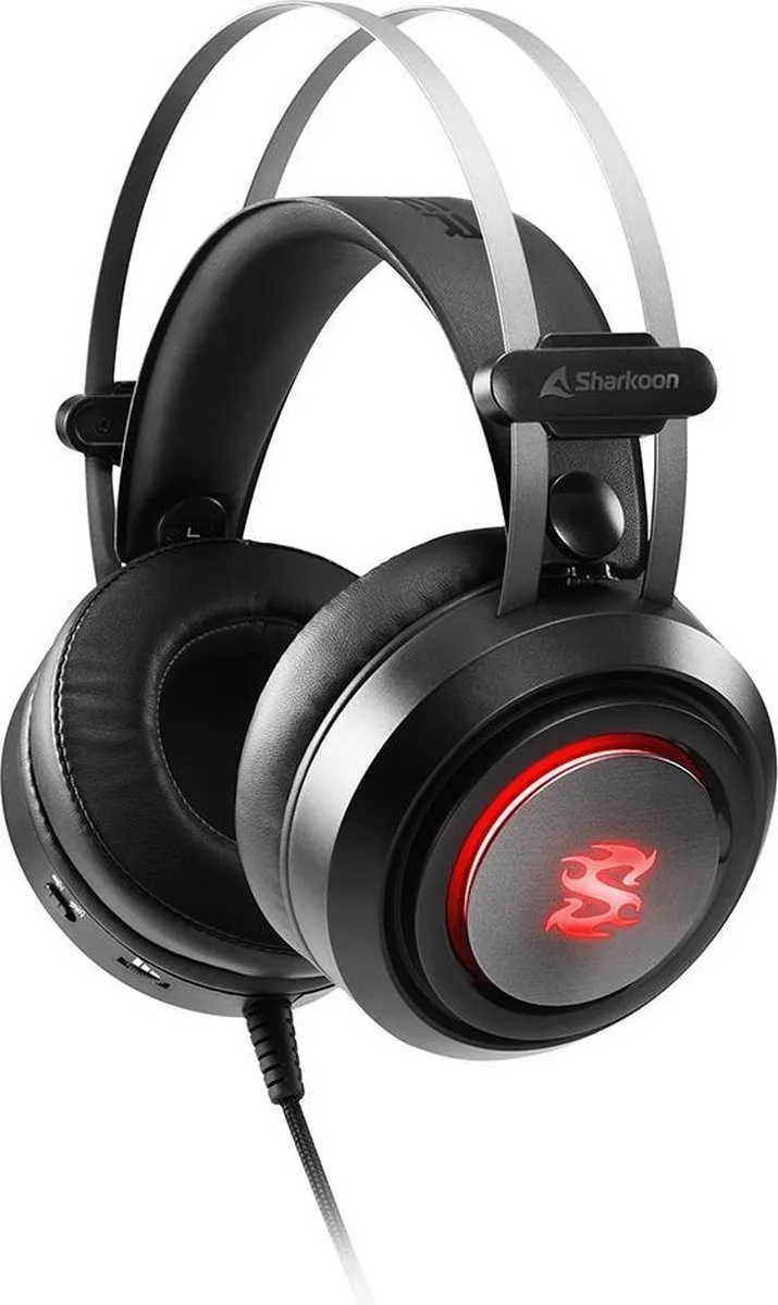 Sharkoon Skiller SGH30 Hoofdtelefoon - 40mm Drivers - Zwart
