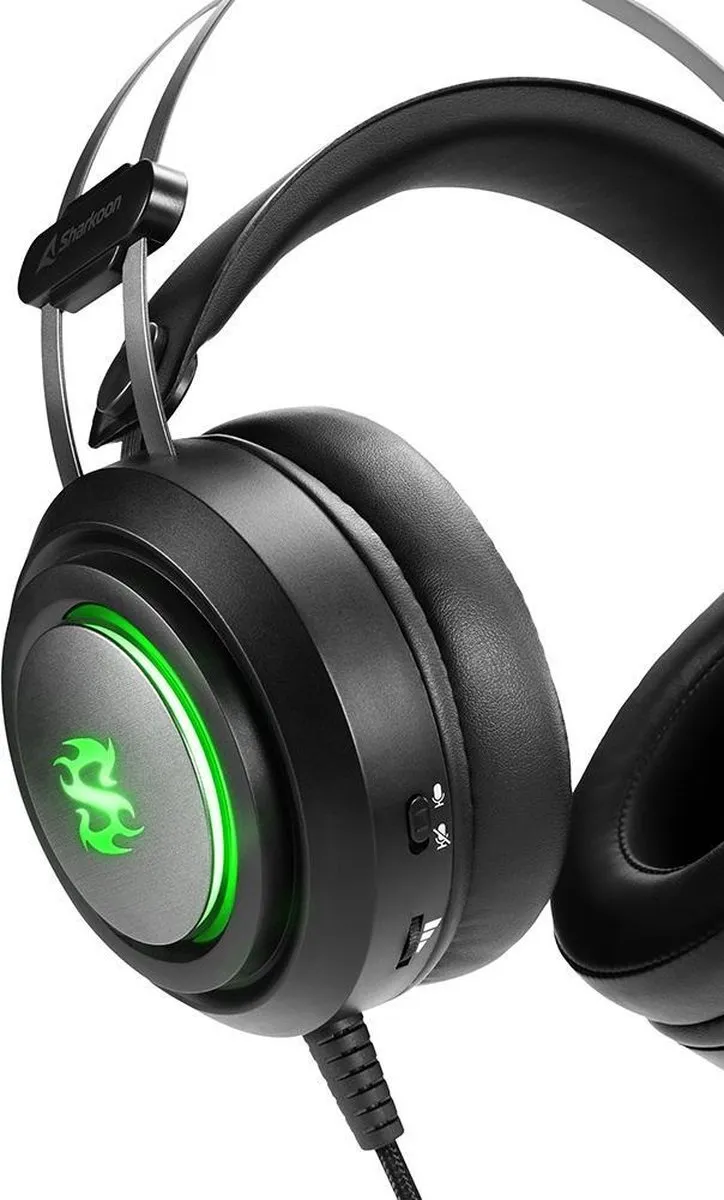 Sharkoon Skiller SGH30 Hoofdtelefoon - 40mm Drivers - Zwart