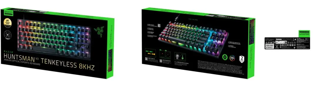 Razer Huntsman V3 Tenkeyless Optische Toetsenbord - Zwart - afbeelding 3 van 6