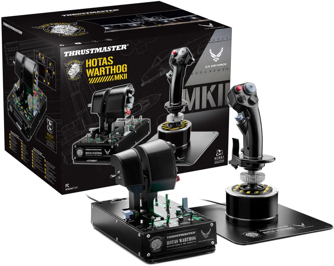 Thrustmaster HOTAS Warthog MKII Joystick - 19 Knoppen - afbeelding 2 van 6