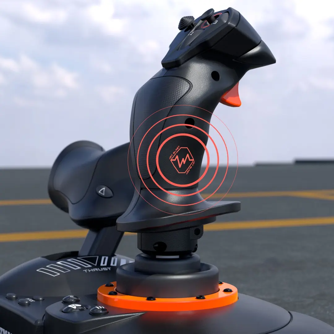 Thrustmaster T.Flight HOTAS NEO ACE COMBAT 8 WINGS OF THEVE Edition - afbeelding 3 van 6