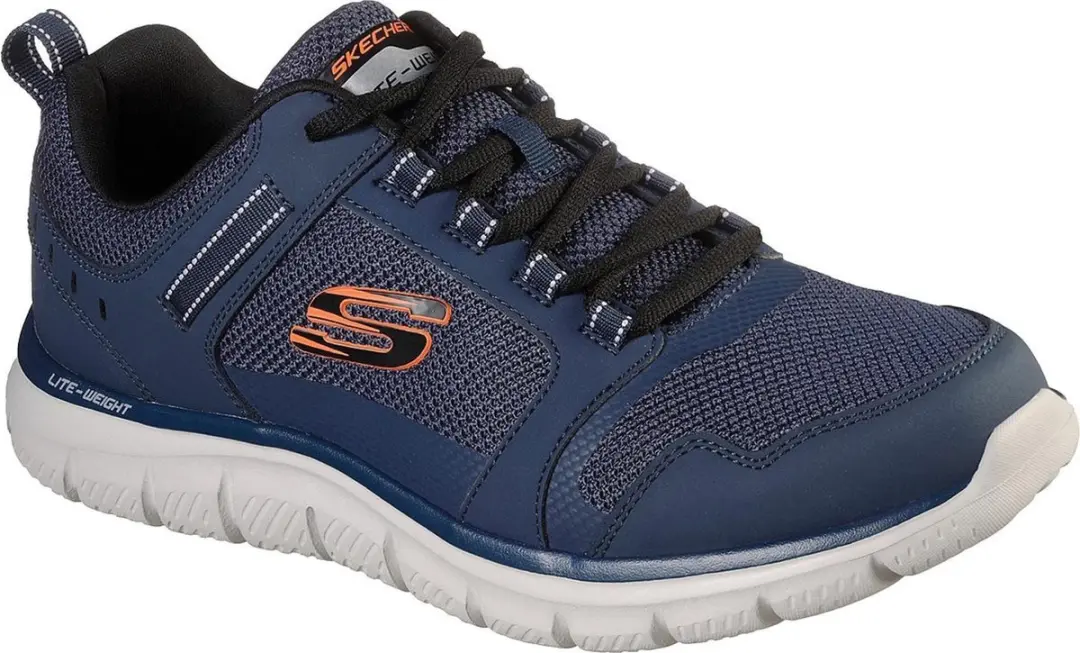 Skechers Track Knockhill Sneakers Blauw - afbeelding 4 van 6