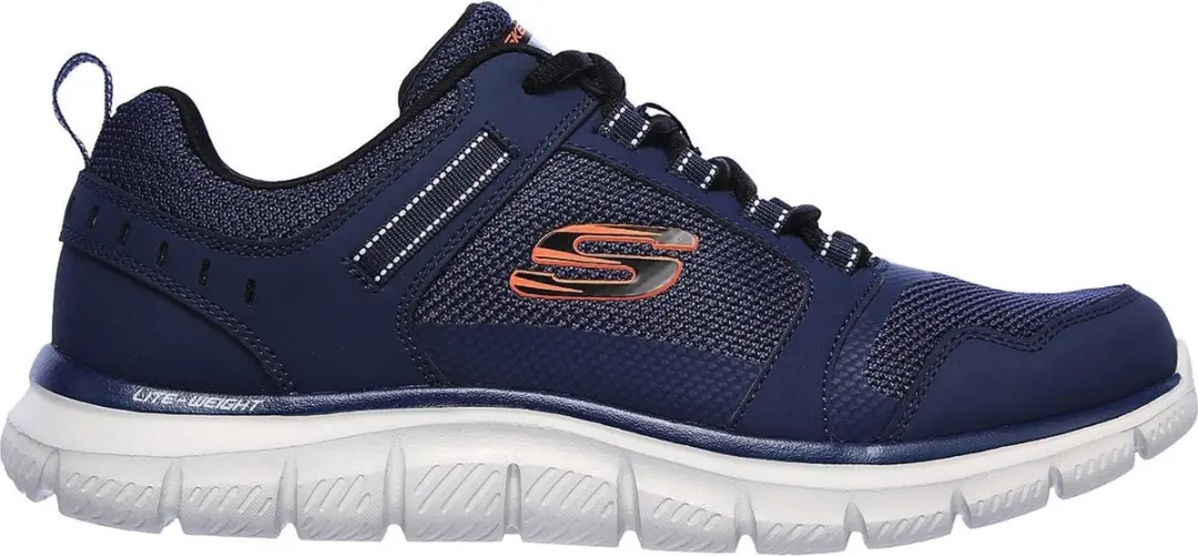 Skechers Track Knockhill Sneakers Blauw