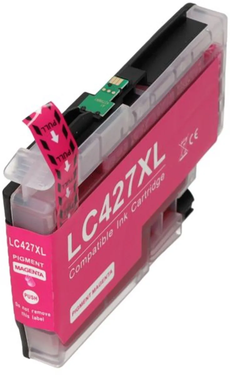 PrintAbout LC-427XLM Inktcartridge Magenta - 5500 pagina's - Brother