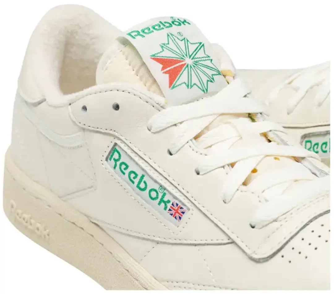 Reebok Club C 85 Vintage Sneakers - Chalk/Groen - afbeelding 4 van 6