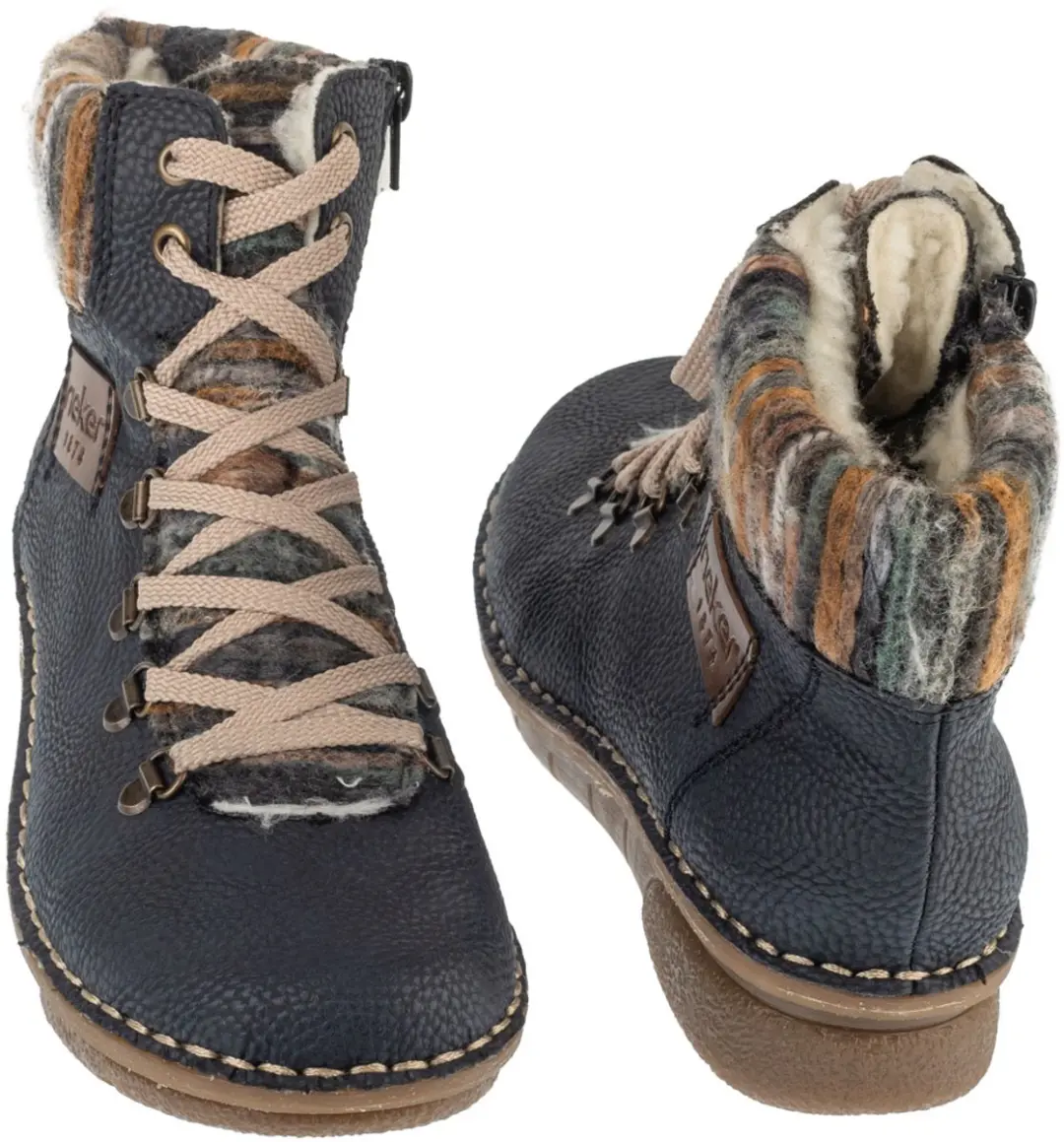 Rieker 73343-15 Babyschoentjes Marineblauw - afbeelding 5 van 5