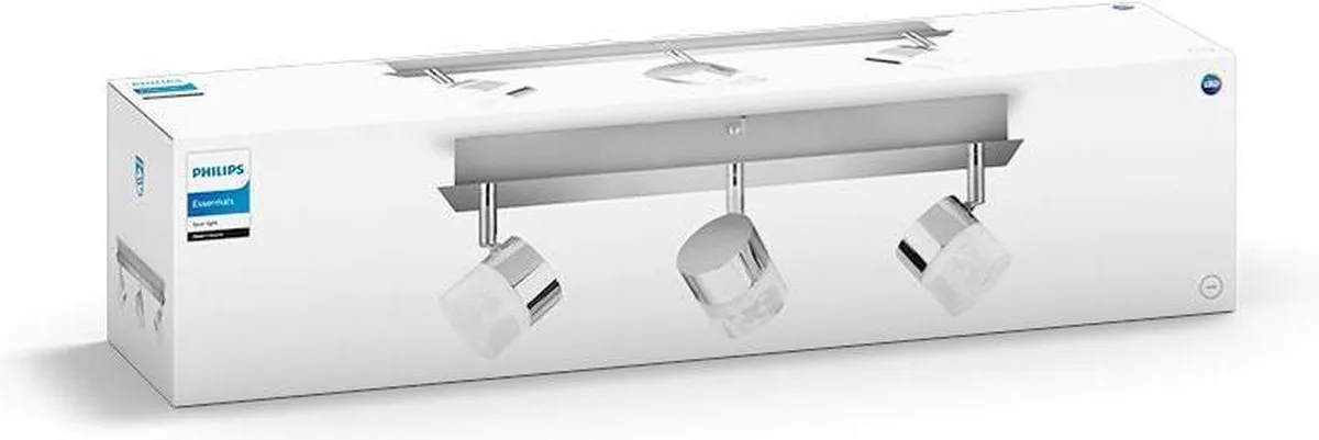 Philips Float Opbouwspot 3x5W - Chroom