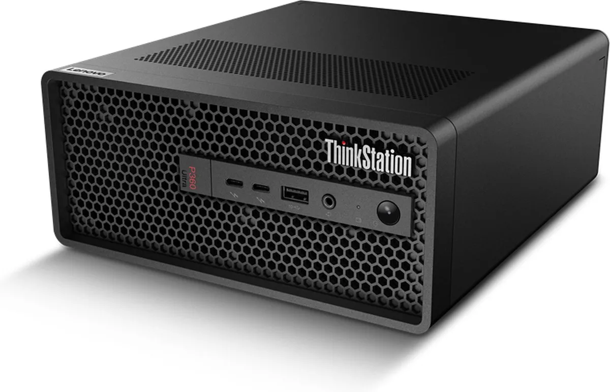 Lenovo ThinkStation P360 Ultra i9-12900 Workstation - 16GB RAM 512GB SSD RTX A2000 - Zwart