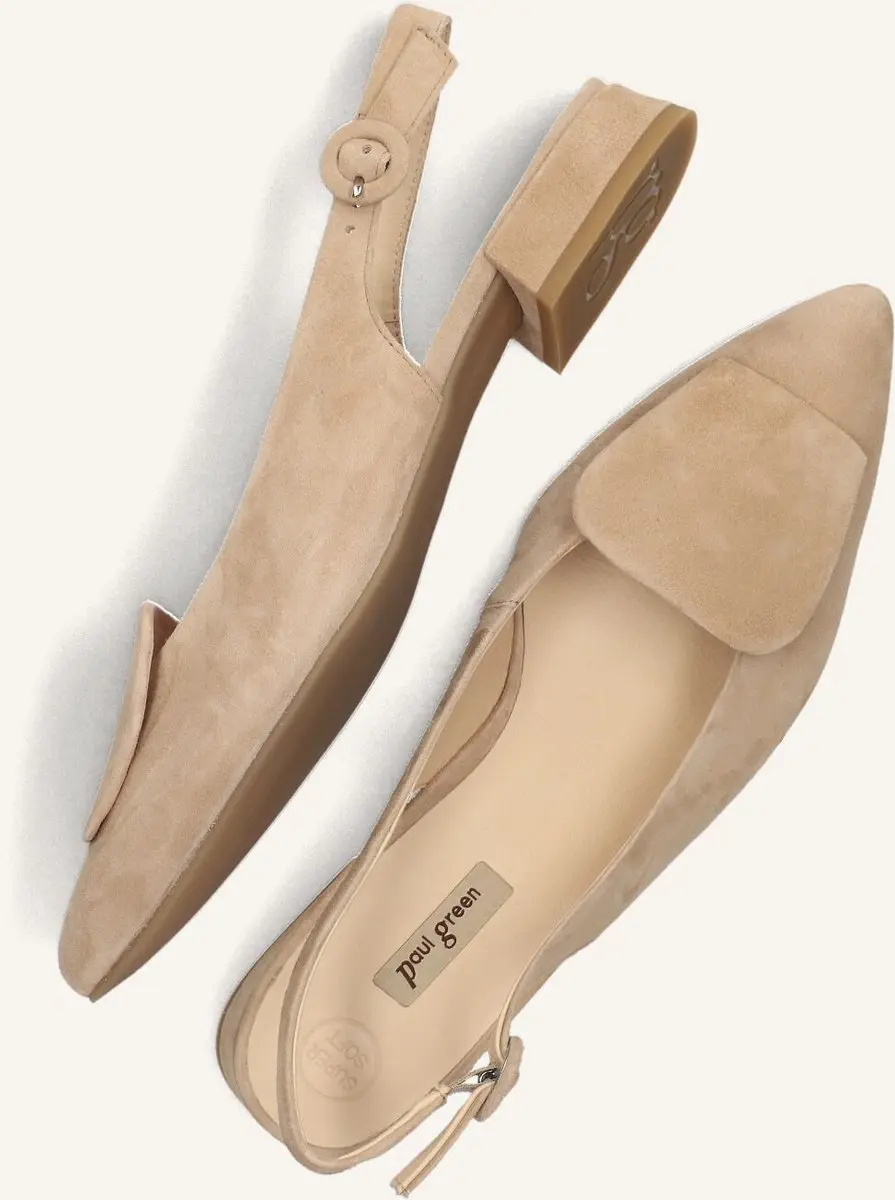 Paul Green 6090 - Pumps - Kleur: Taupe - Maat: 38.5 - afbeelding 2 van 6