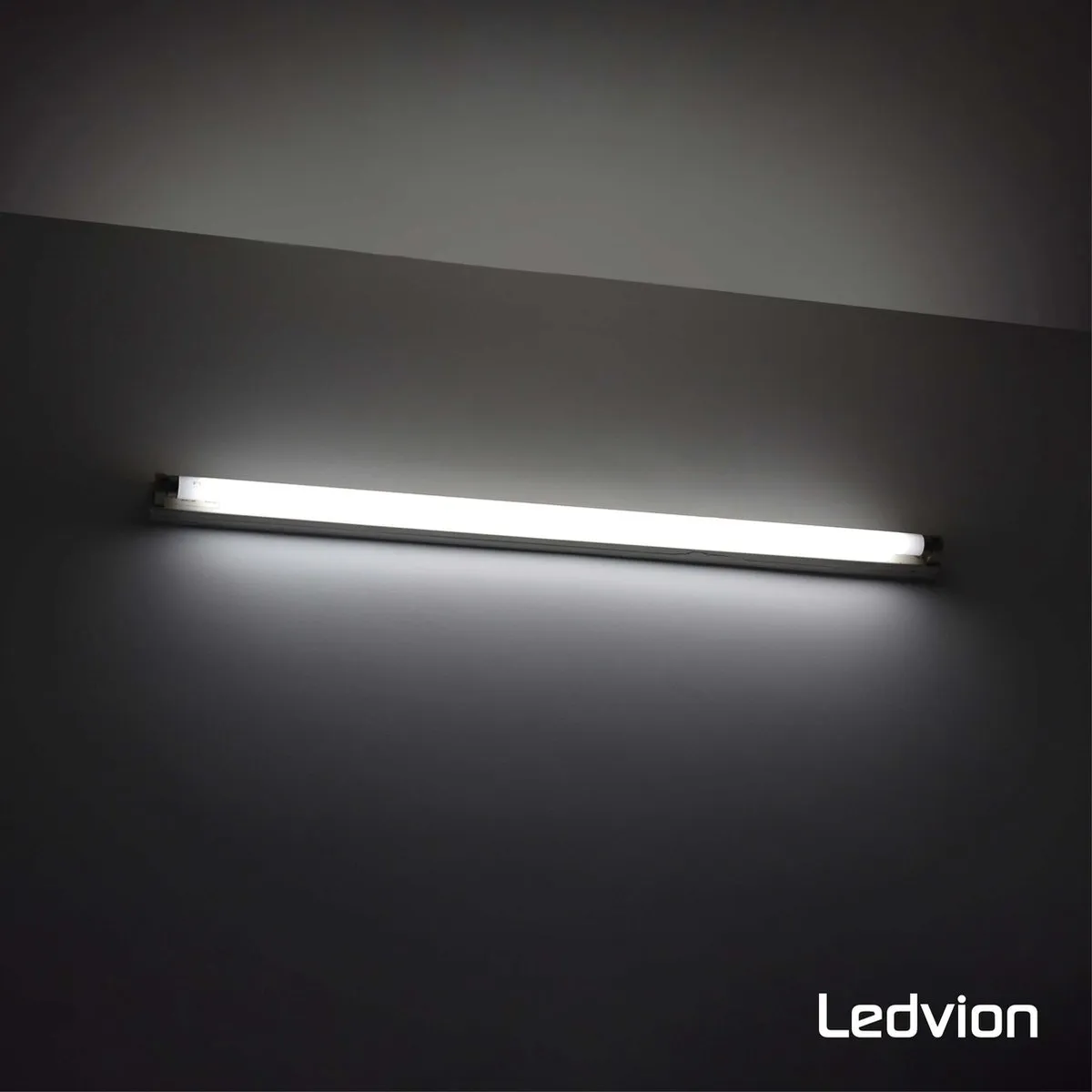 Ledvion LED Tube 120cm 12W Koel Wit Mat - 4000K