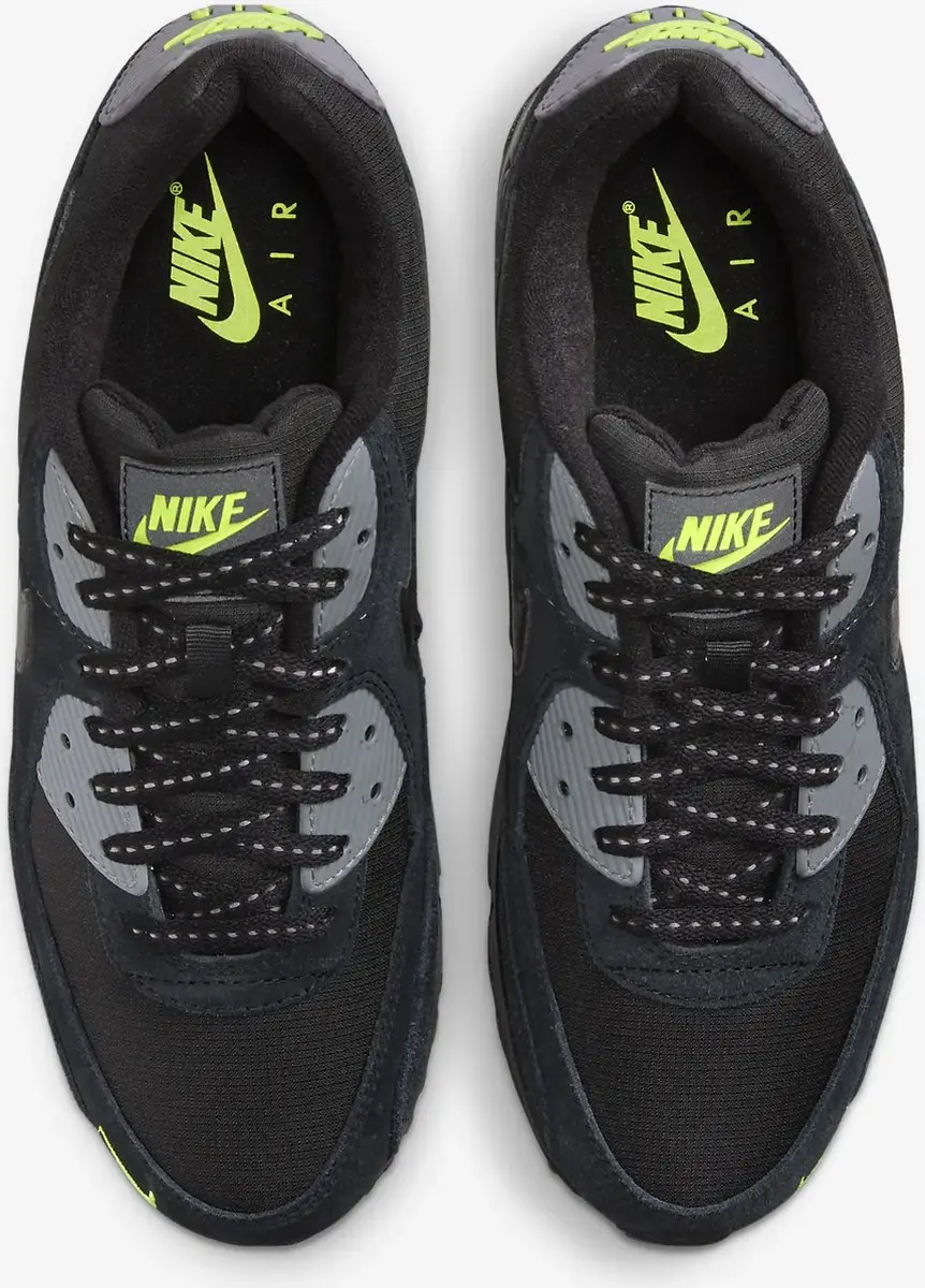 Nike Air Max 90 Special Edition Sneakers - Black Obsidian Volt - afbeelding 3 van 6