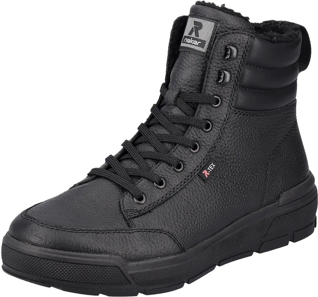 Rieker Heren Veterschoenen RiekerTEX Comfort Wijdte G U0071 Black