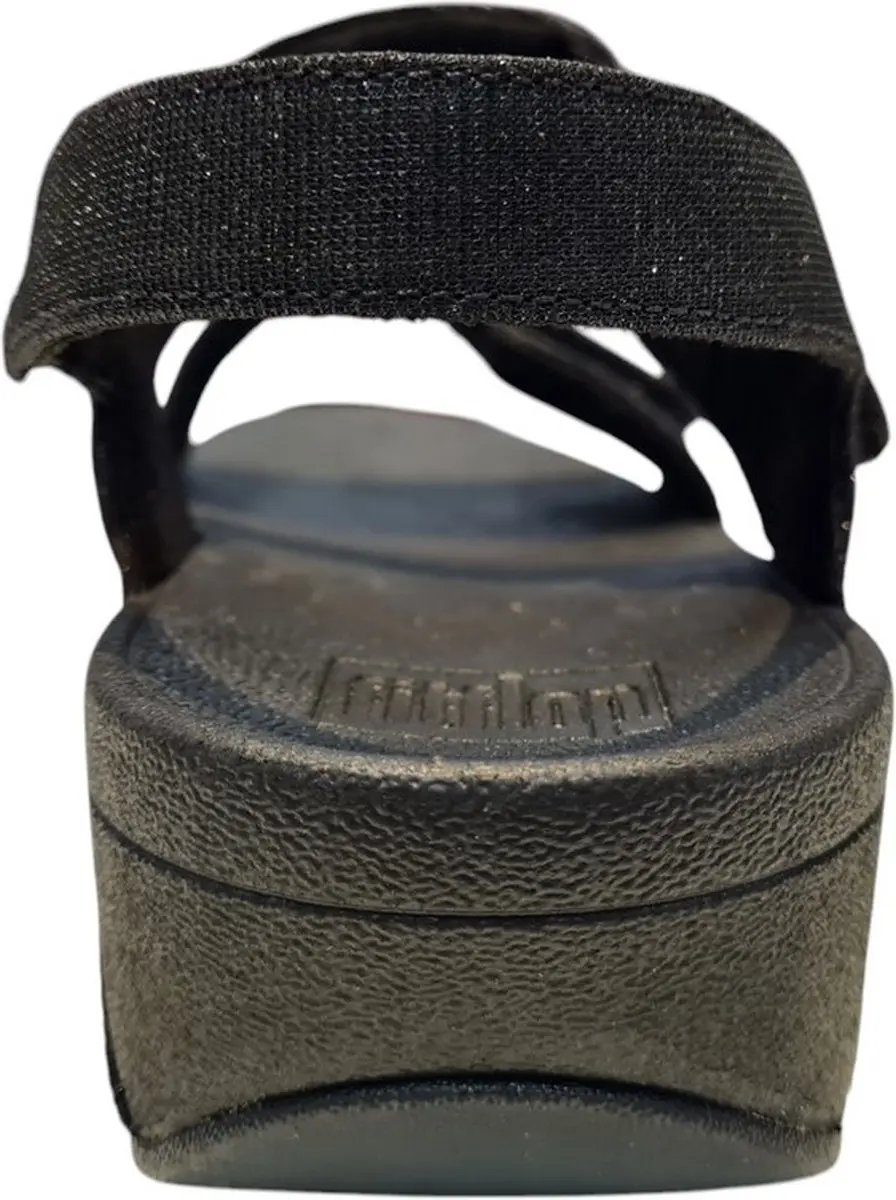 FitFlop Lulu Adjustable Sandalen - Zwart - afbeelding 3 van 6