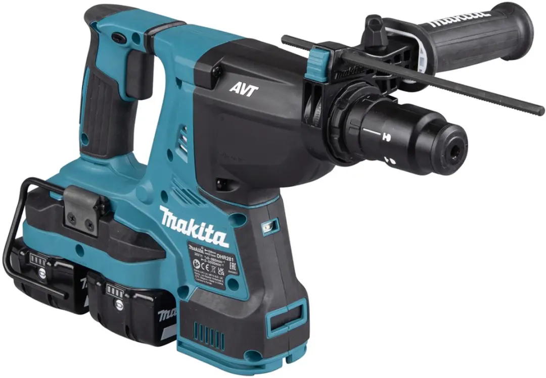 Makita DHR281PT2J 18V combihamer - 2x 5.0Ah accu's - afbeelding 2 van 6