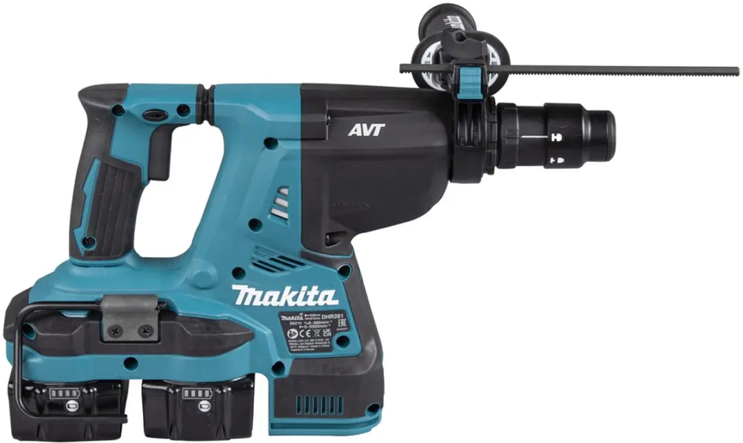 Makita DHR281PT2J 18V combihamer - 2x 5.0Ah accu's - afbeelding 3 van 6