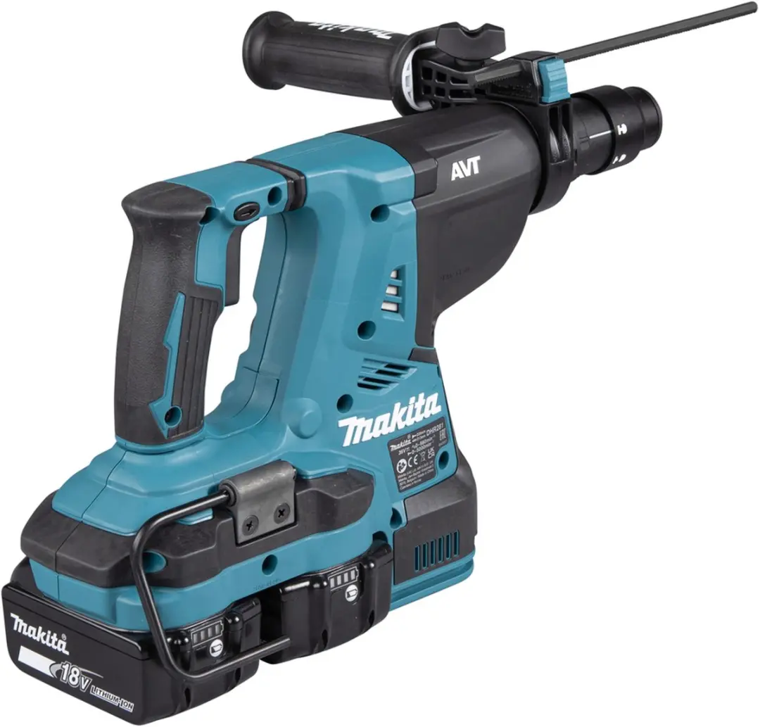 Makita DHR281PT2J 18V combihamer - 2x 5.0Ah accu's - afbeelding 6 van 6