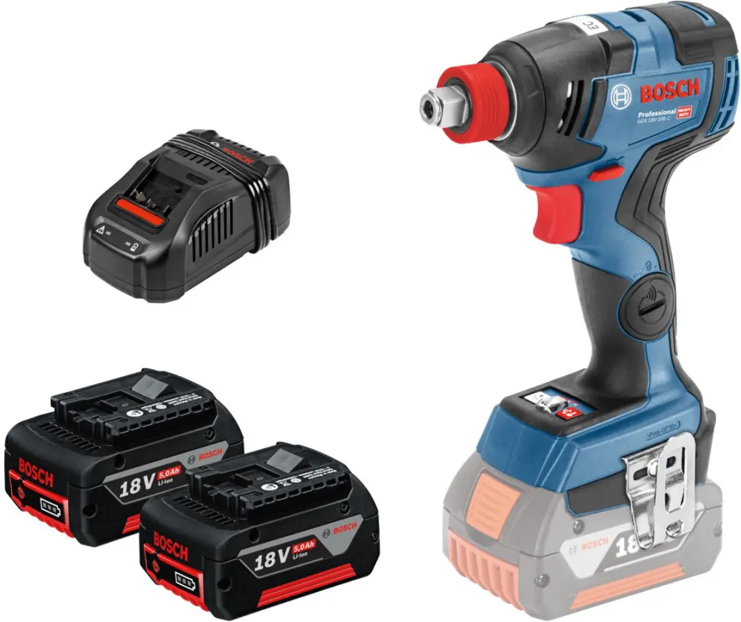 Bosch Professional GDX 18V-200 C Slagschroevendraaier