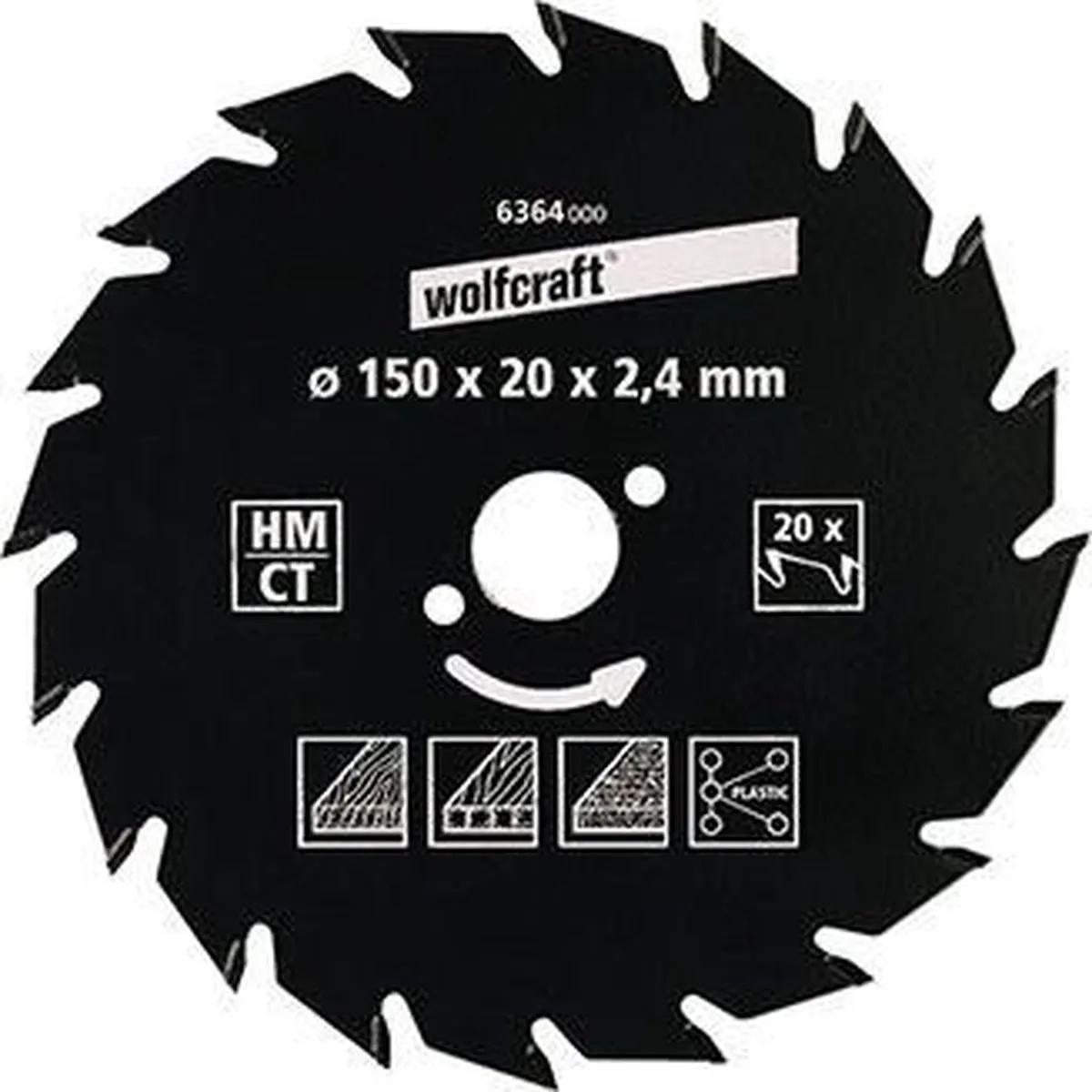 Wolfcraft Cirkelzaagblad 140mm 18 Tanden
