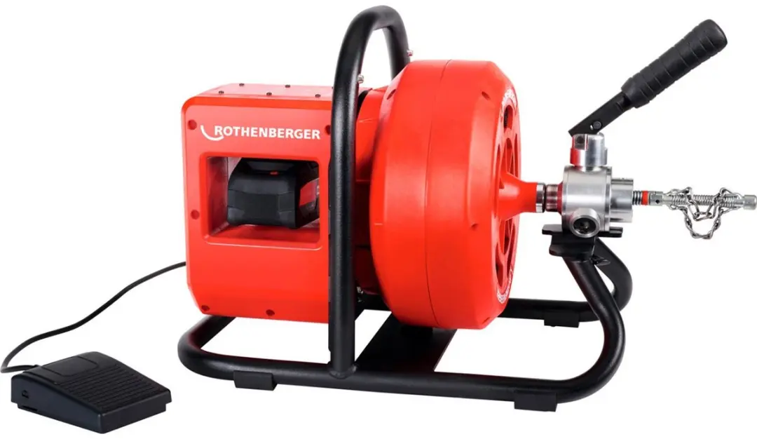 Rothenberger RODRUM VarioClean 18V - Akku Trommelmachine - 8Ah - afbeelding 3 van 6