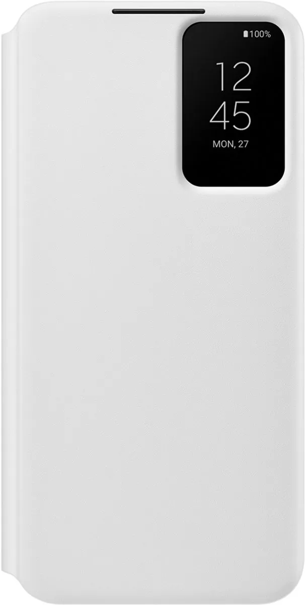 Samsung Smart Clear View EF-ZS906CWEGEW Hoesje - Galaxy S22 Plus - Wit
