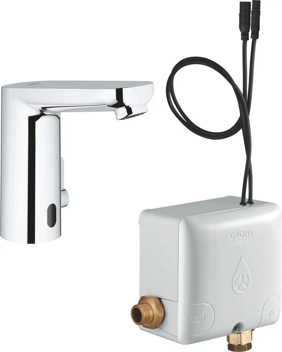 GROHE Eurosmart Cosmopolitan E Elektronische wastafelkraan