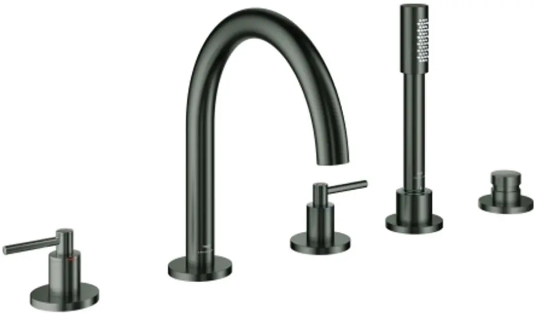 Grohe Atrio Badrandcombinatie Antraciet 29407AL0