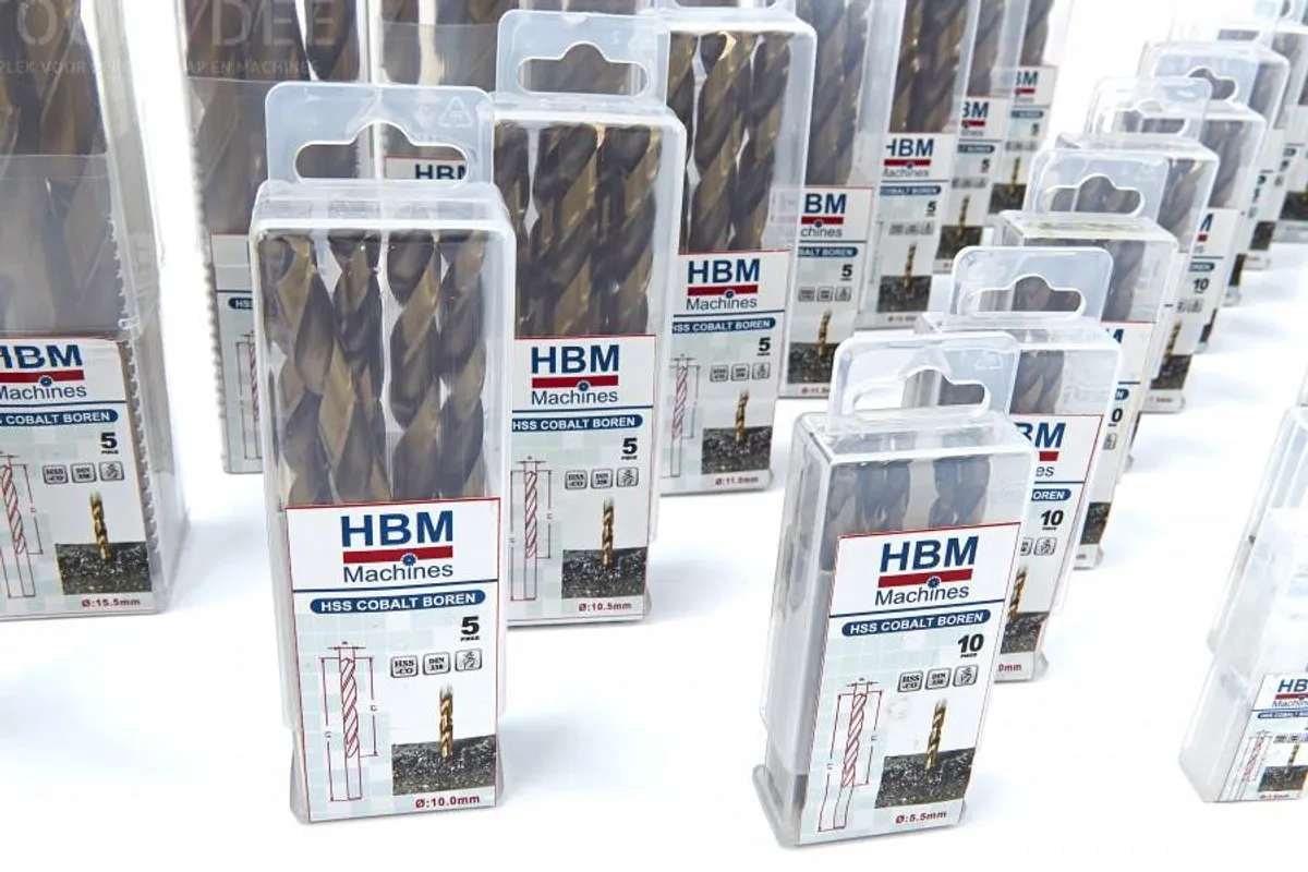 HBM 7,9mm Cobalt Boor 6876 - 10 Stuks