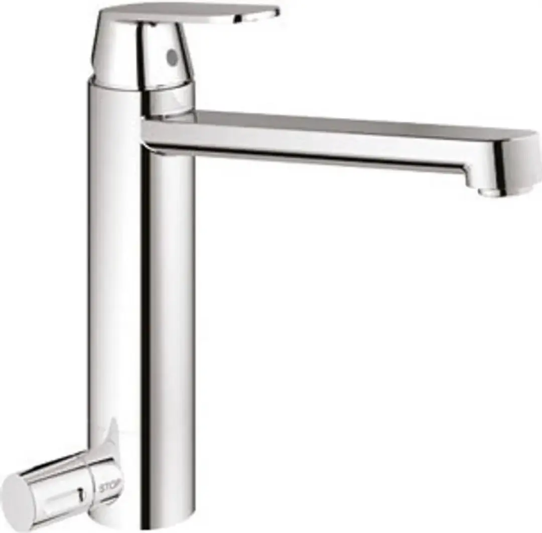 Ééngr. spoelt. batt. Eurosmart Cosmopolitan met apparaataansl. zw. uitl. 144mm