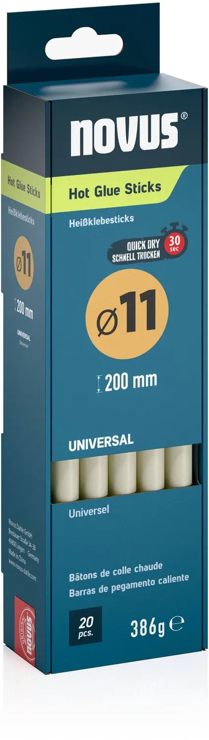 Novus Lijmpatronen 11 mm universeel