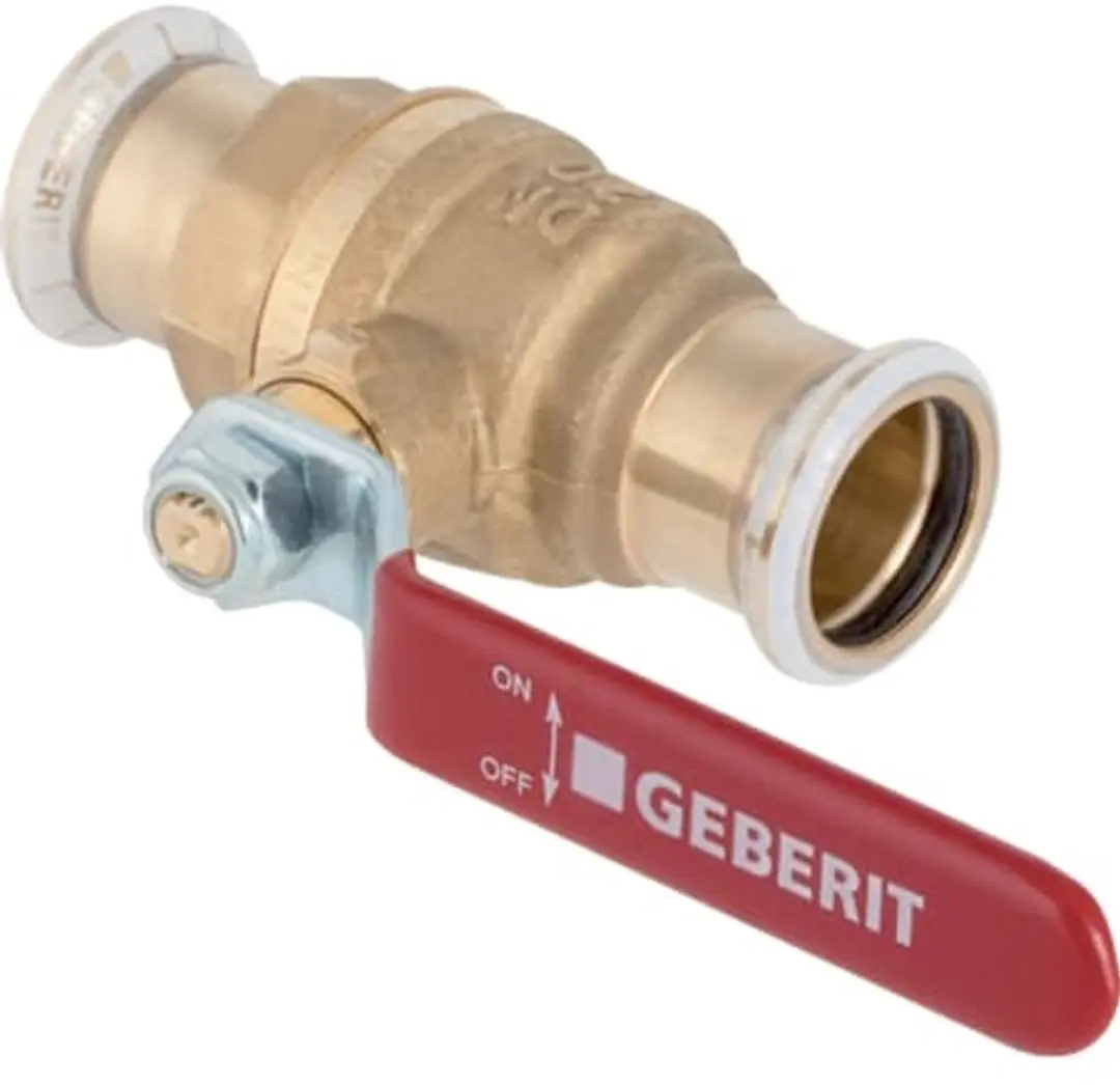 Geberit Mapress C-Staal Kogelafsluiter DN 32 (94926)