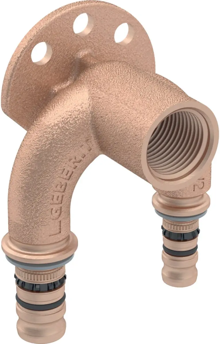 Geberit Mepla Dubbele Aansluitbocht 90° DN 12/15