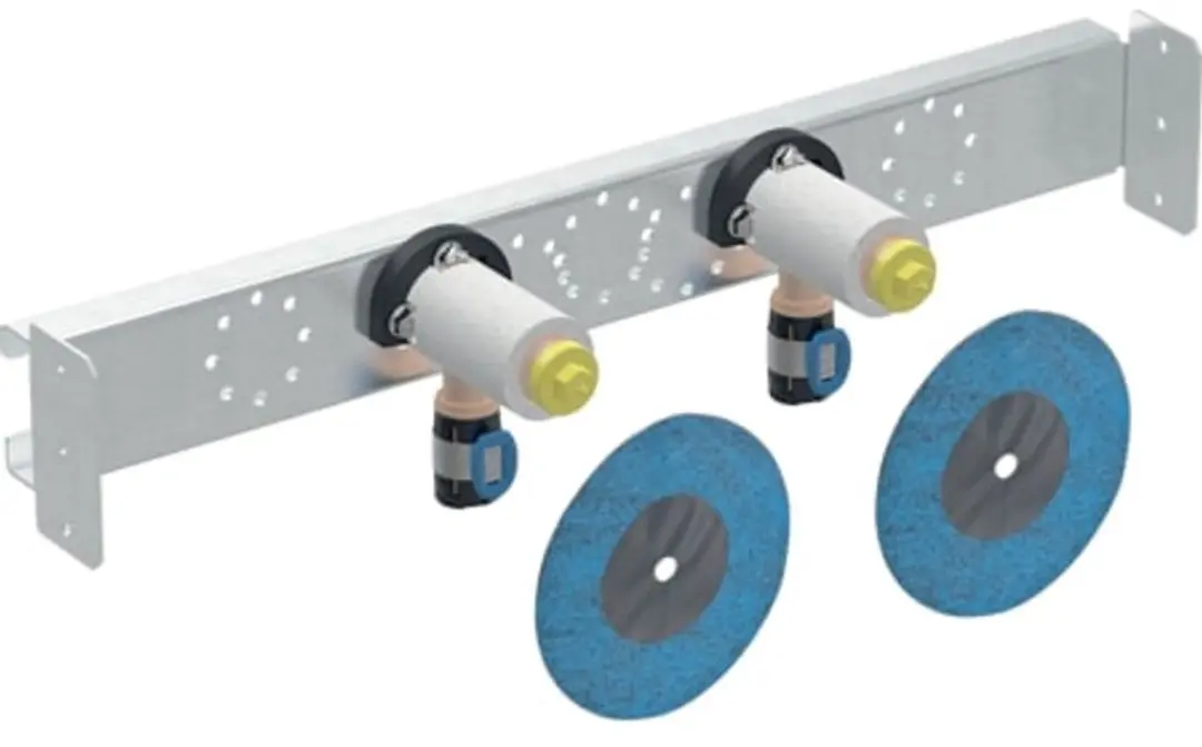 Geberit FlowFit haakse aansluiting 90° DN15 dubbel