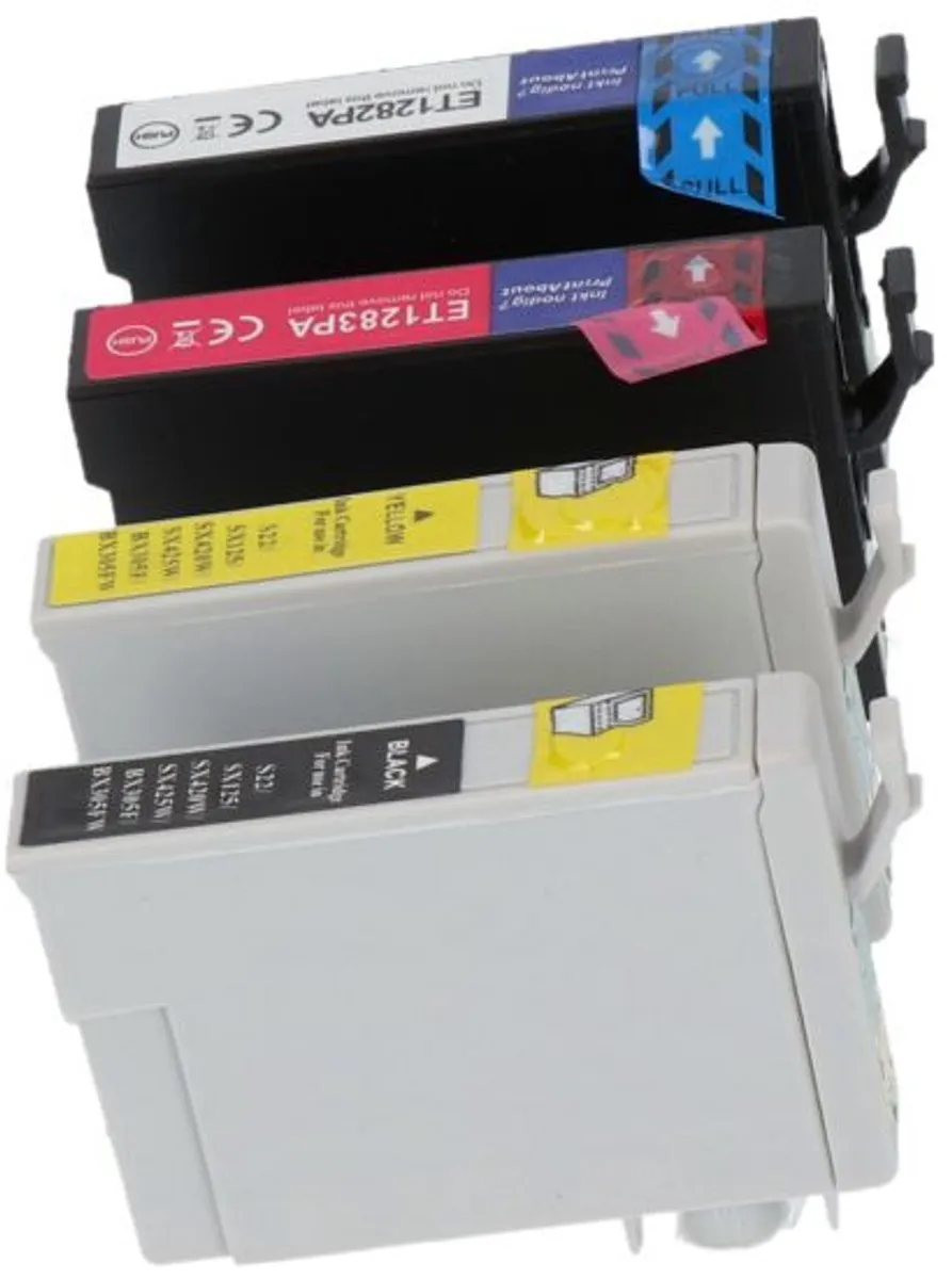 PrintAbout T1285-PA2 Inktcartridge 4 Kleuren - 3.050 pagina's - 52ml