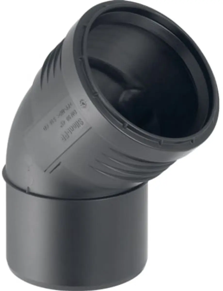 Geberit Silent-PP Bocht 67,5° DN90