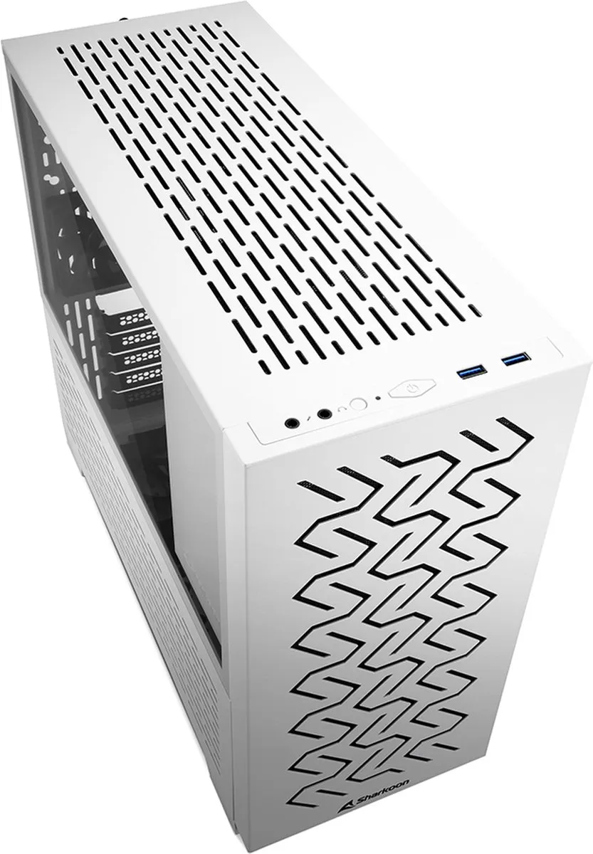 Sharkoon 4044951035106 ATX Semi-tower - 4 Ventilatoren - Wit