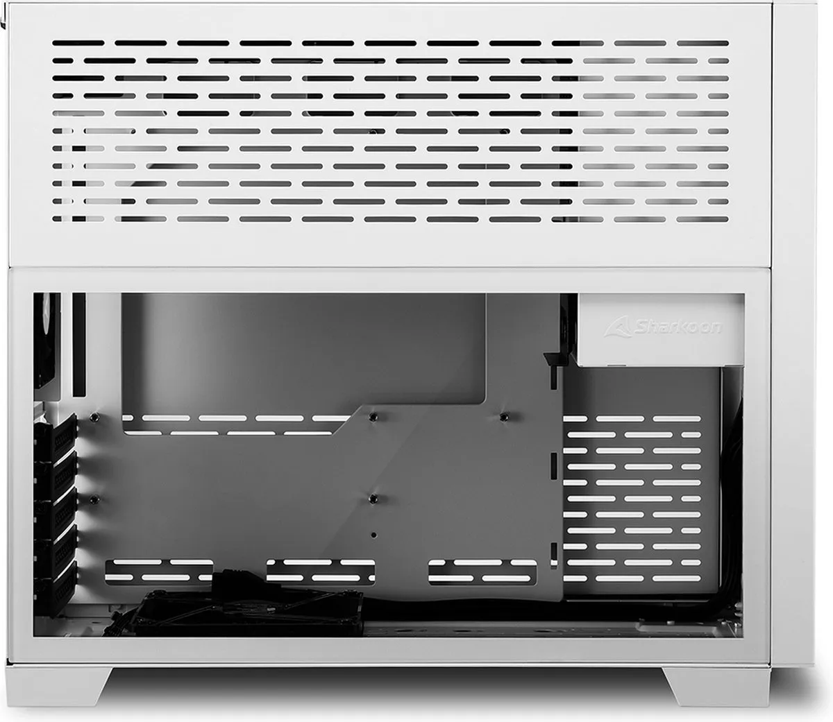 Sharkoon 4044951035106 ATX Semi-tower - 4 Ventilatoren - Wit