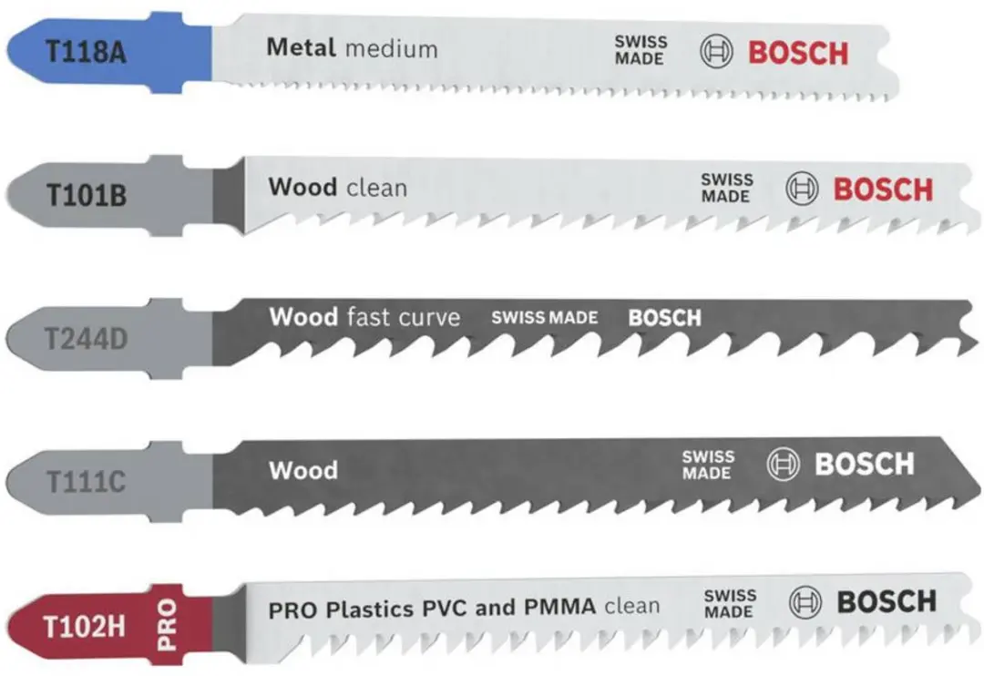 Bosch Decoupeerzaagbladset Multi Material 5-delig