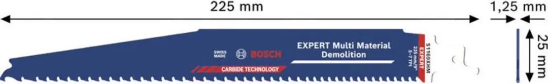 Bosch EXPERT Multi-materiaal S116XHM Zaagblad - 3-delig - afbeelding 4 van 4