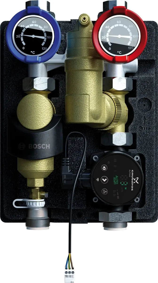 Bosch Installatieaccessoires HS 25/6 MSL Verwarmingscircuitset met afscheiders,3