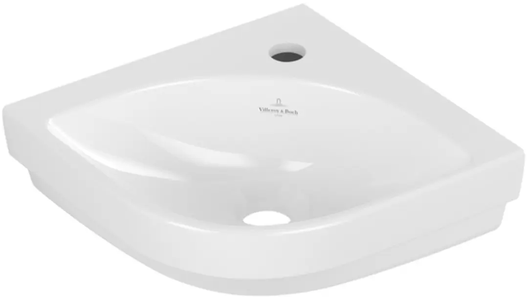 Villeroy & Boch Subway 3.0 Hoekfontein 32cm - Wit - afbeelding 6 van 6