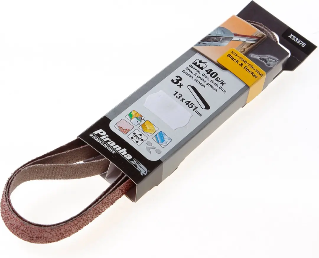 Irwin Schuurband 3 Stuks K40 13x455mm - afbeelding 3 van 3