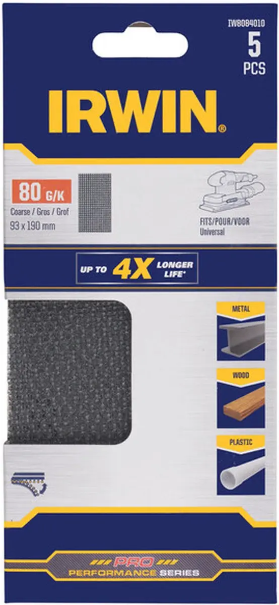 Irwin Schuurgaas 190x93mm K80 - 5 Stuks - afbeelding 2 van 2
