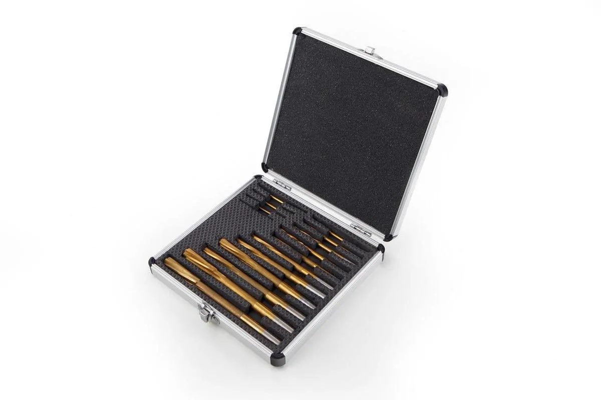 HBM 15-delig H7 Machineruimerset - Aluminium opbergkoffer