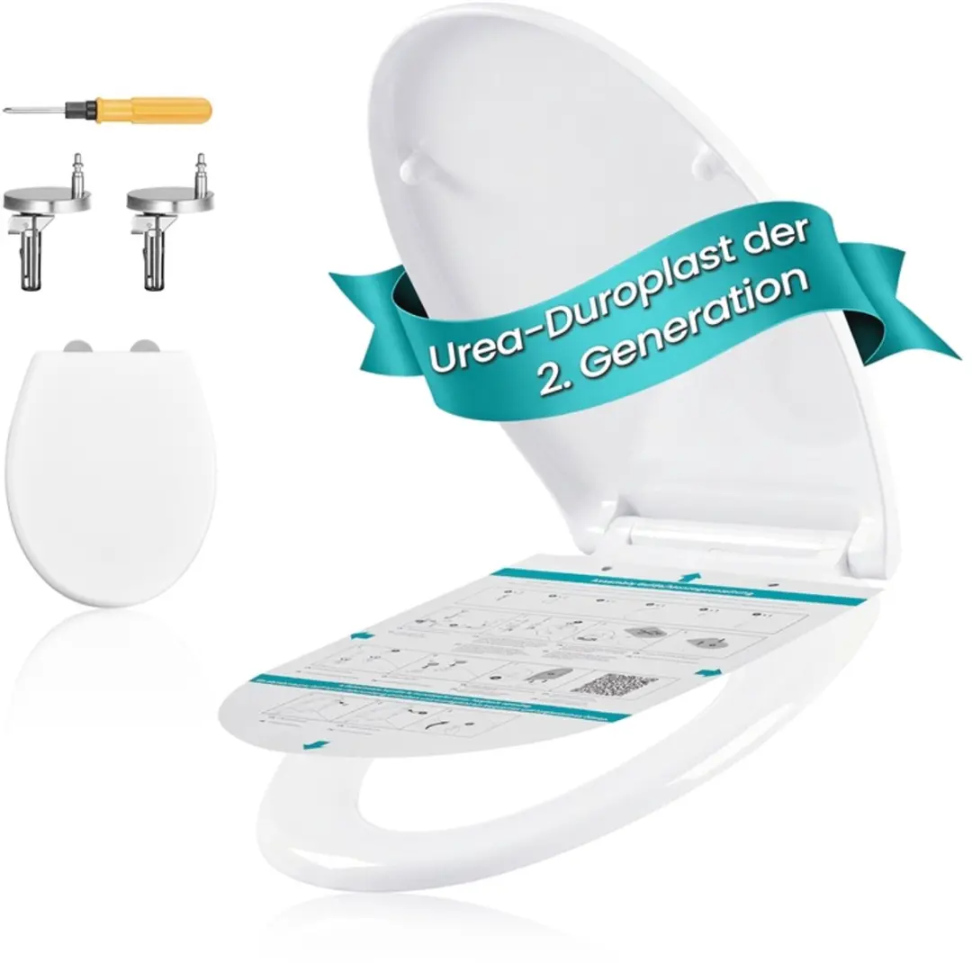 O-vormige toiletbril