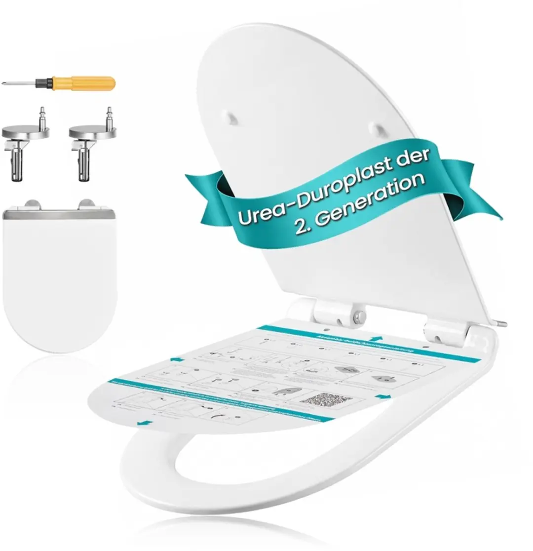 D-vormige toiletbril