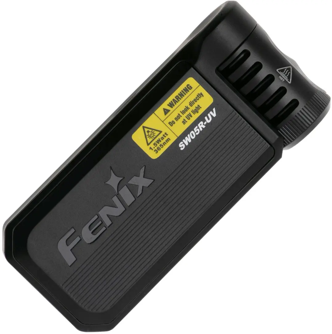 Fenix SW05R-UV UV Zaklamp 150lm - Zwart - afbeelding 3 van 6