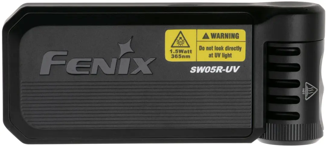 Fenix SW05R-UV UV Zaklamp 150lm - Zwart - afbeelding 4 van 6