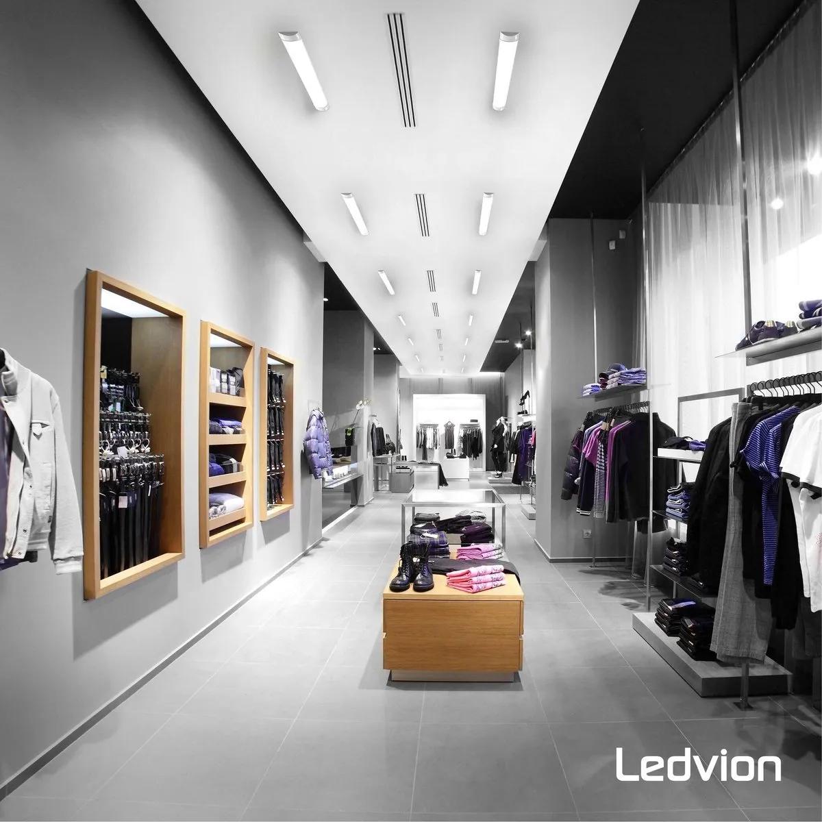 LEDVION LED Batten 60cm 15W Daglicht Wit