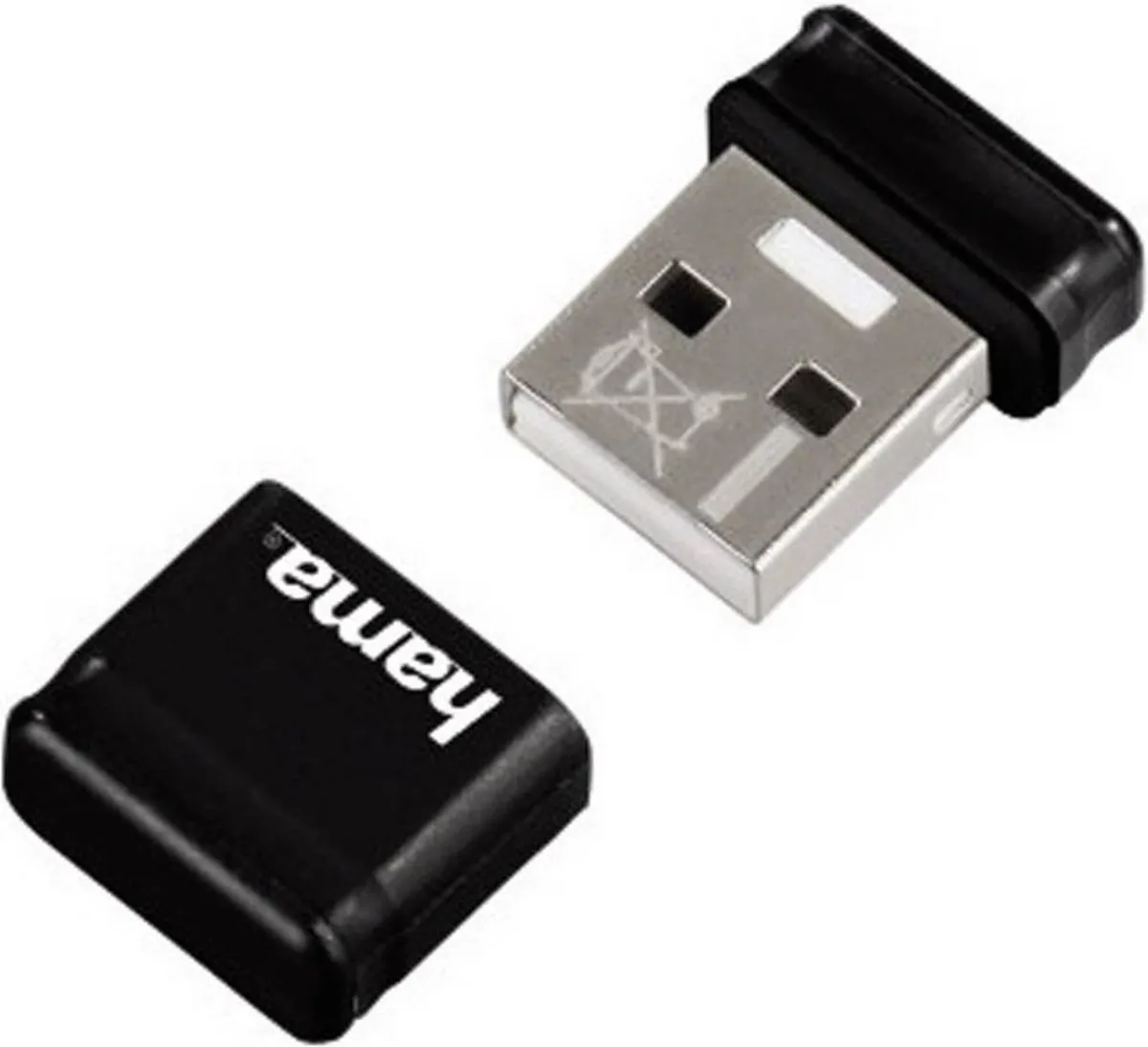 Hama Smartly USB-stick 16GB - Zwart - afbeelding 6 van 6