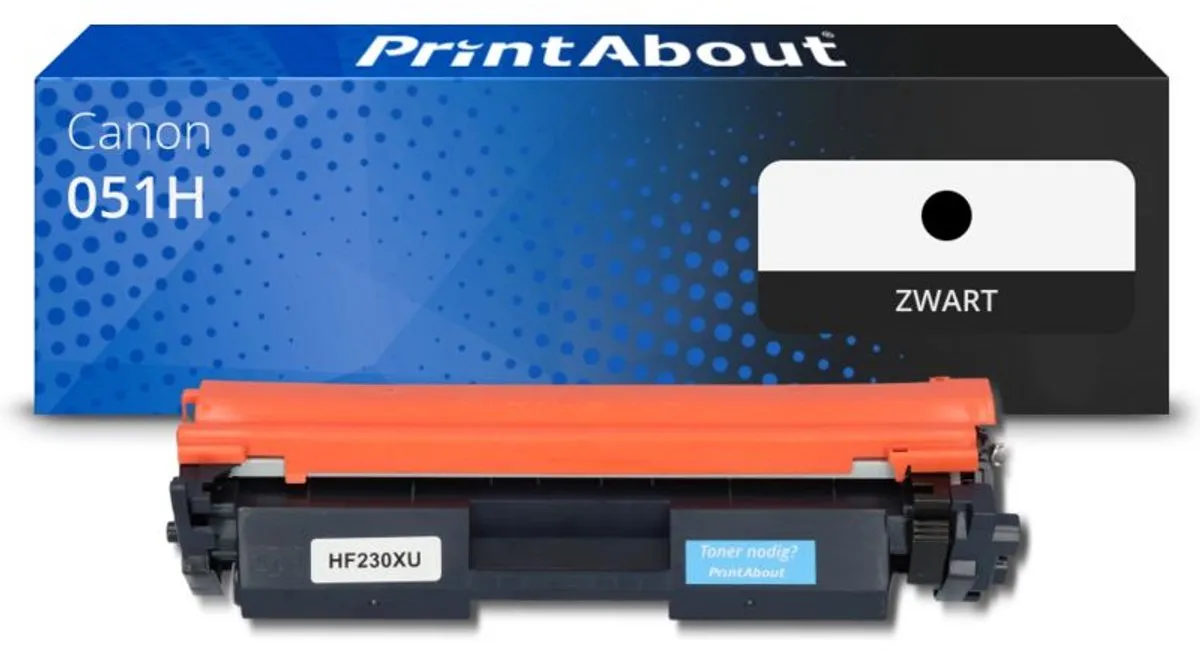PrintAbout Canon 051H Toner Zwart